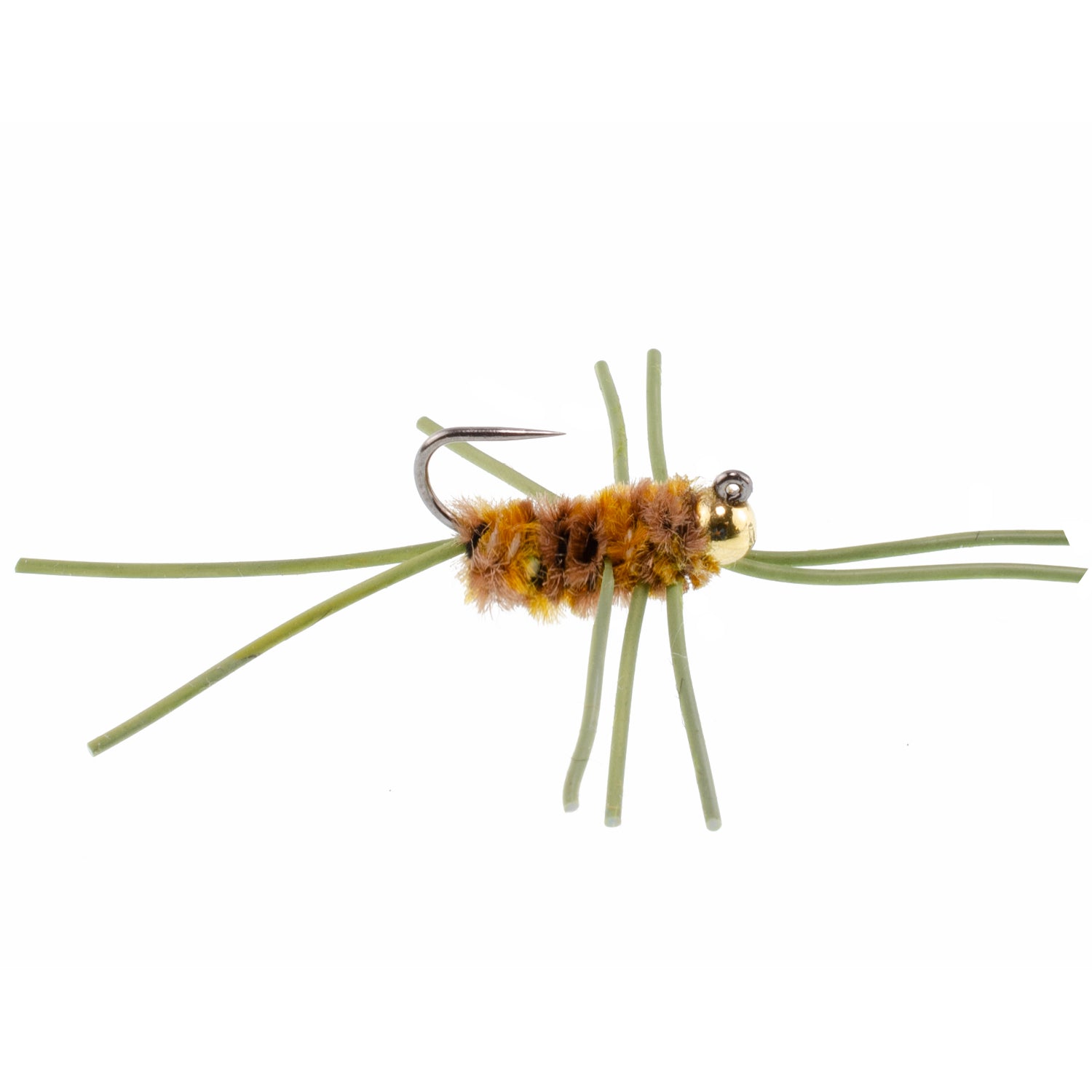 Cuentas de tungsteno Jigged Pat's Rubber Legs Surtido de moscas para pesca con mosca, patrón de mosca húmeda para trucha y lubina, 21 moscas, 7 colores, tamaño de anzuelo 10 