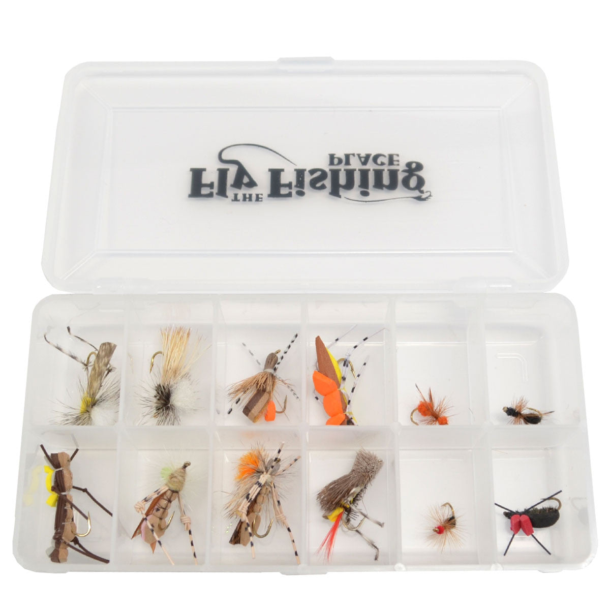  Fly Fishing Flies Dry Flies Assortment Handmade Fly Fishing  Lures Nymph Head Bead Flies for Trout bass with Package Box(16PC 8 Patterns Carp  Flies Collection) : Everything Else