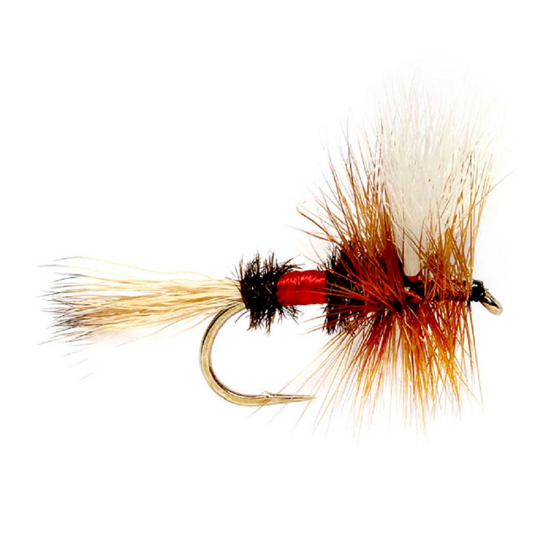 Royal Wulff Classic Trout Dry Fly Fishing Flies - Set of 12 Flies Size 10 - One Dozen